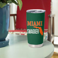 Miami Swagger Pride Tumbler Cup Florida State Map Local Love