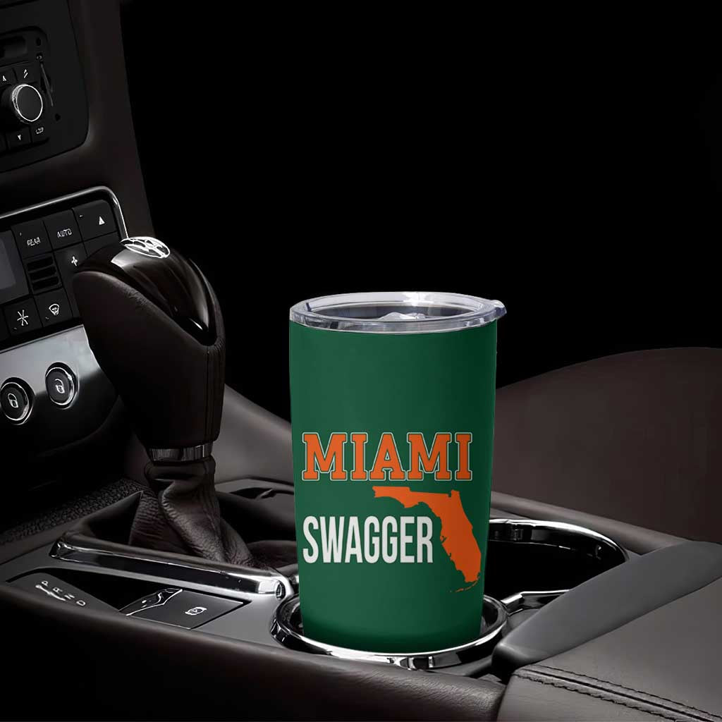 Miami Swagger Pride Tumbler Cup Florida State Map Local Love