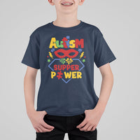 Autism Is My Superpower Autism Awareness Autism Acceptance Kid T-Shirt - Wonder Print Shop