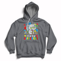 Autism Awareness Acceptance It's Ok To Be Different Elephant Hoodie - Wonder Print Shop