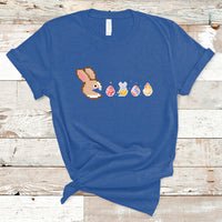Easter Bunny Eating Eggs Happy Easter Egg Hunting Gaming T-Shirt - Wonder Print Shop