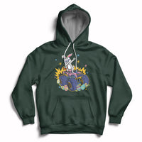 Dabbing Bunny Happy Easter Monster Truck Lovers Hoodie - Wonder Print Shop