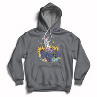 Dabbing Bunny Happy Easter Monster Truck Lovers Hoodie - Wonder Print Shop