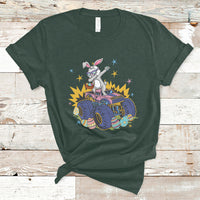 Dabbing Bunny Happy Easter Monster Truck Lovers T-Shirt - Wonder Print Shop
