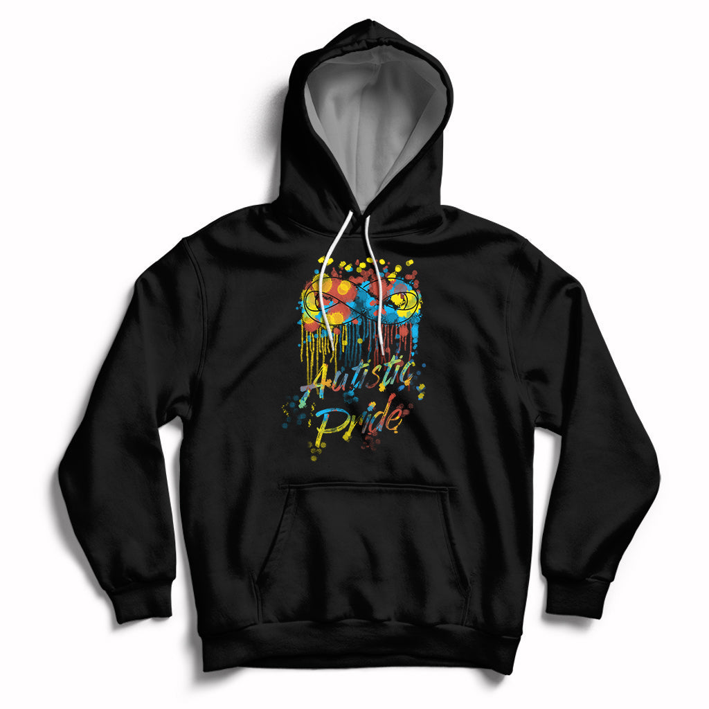 Autistic Pride Autism Acceptance Support Autism Awareness Hoodie - Wonder Print Shop