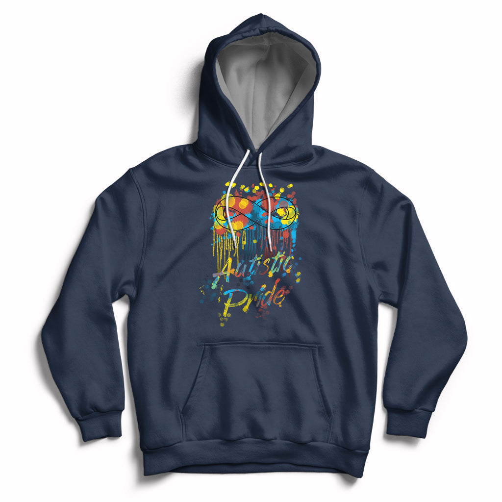 Autistic Pride Autism Acceptance Support Autism Awareness Hoodie - Wonder Print Shop
