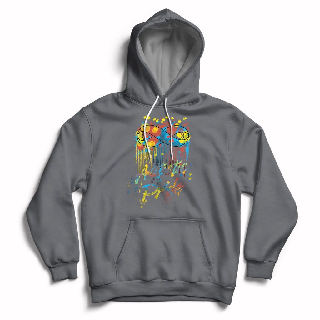 Autistic Pride Autism Acceptance Support Autism Awareness Hoodie - Wonder Print Shop