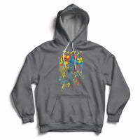 Autistic Pride Autism Acceptance Support Autism Awareness Hoodie - Wonder Print Shop