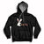 Cute Easter Bunny Eating Chocolate Happy Easter Egg Hunting Hoodie - Wonder Print Shop