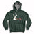 Cute Easter Bunny Eating Chocolate Happy Easter Egg Hunting Hoodie - Wonder Print Shop