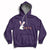 Cute Easter Bunny Eating Chocolate Happy Easter Egg Hunting Hoodie - Wonder Print Shop