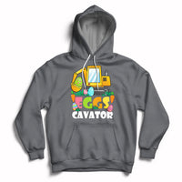 Construction Excavator Easter Day Egg Hunt for Boys Toddlers Hoodie - Wonder Print Shop