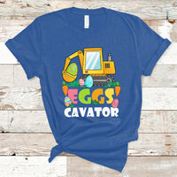 Construction Excavator Easter Day Egg Hunt for Boys Toddlers T-Shirt - Wonder Print Shop
