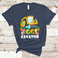 Construction Excavator Easter Day Egg Hunt for Boys Toddlers T-Shirt - Wonder Print Shop