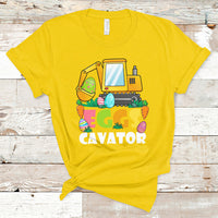 Construction Excavator Easter Day Egg Hunt for Boys Toddlers T-Shirt - Wonder Print Shop