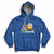 Easter Bunny Eggscavator Excavator Construction Egg Hunt Hoodie - Wonder Print Shop