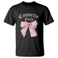 Coquette Girly T Shirt Pink Bow - Wonder Print Shop