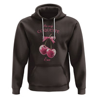 In My Coquette Era Hoodie Pink Bow Cherry - Wonder Print Shop