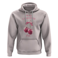 In My Coquette Era Hoodie Pink Bow Cherry - Wonder Print Shop