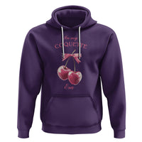 In My Coquette Era Hoodie Pink Bow Cherry - Wonder Print Shop