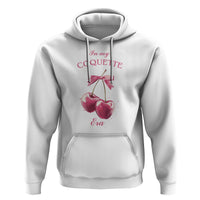 In My Coquette Era Hoodie Pink Bow Cherry - Wonder Print Shop