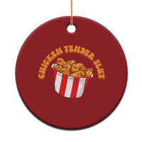 Funny Chicken Tender Slut Christmas Ornament Tendies Bucket - Wonder Print Shop