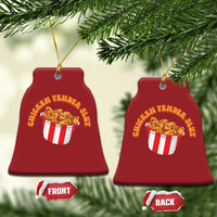 Funny Chicken Tender Slut Christmas Ornament Tendies Bucket - Wonder Print Shop
