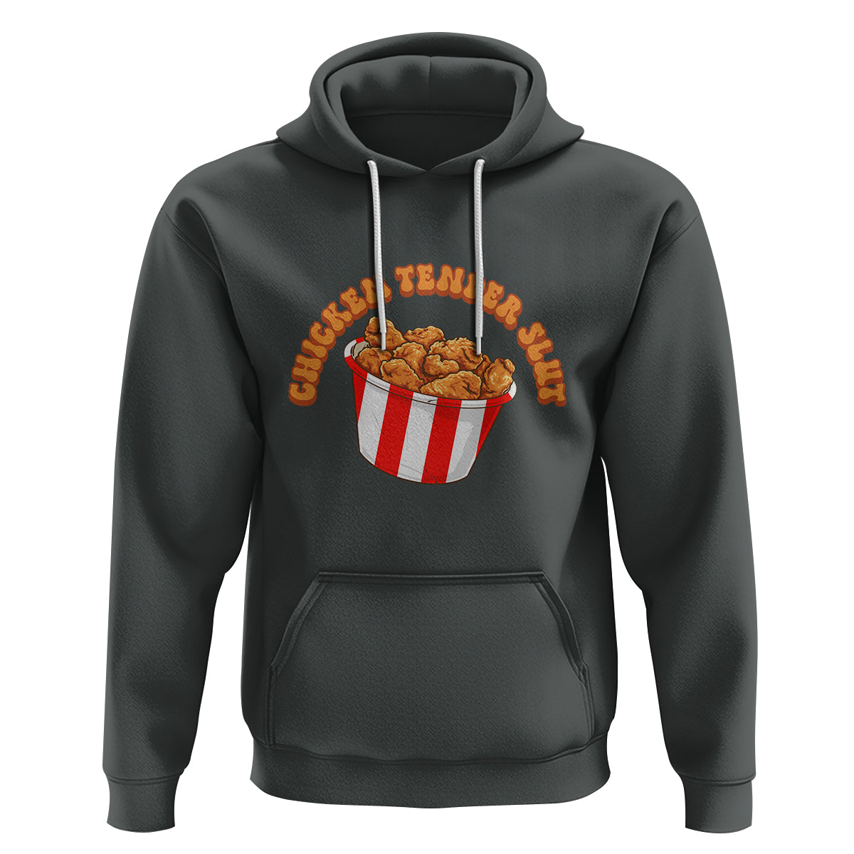 Funny Chicken Tender Slut Hoodie Tendies Bucket - Wonder Print Shop