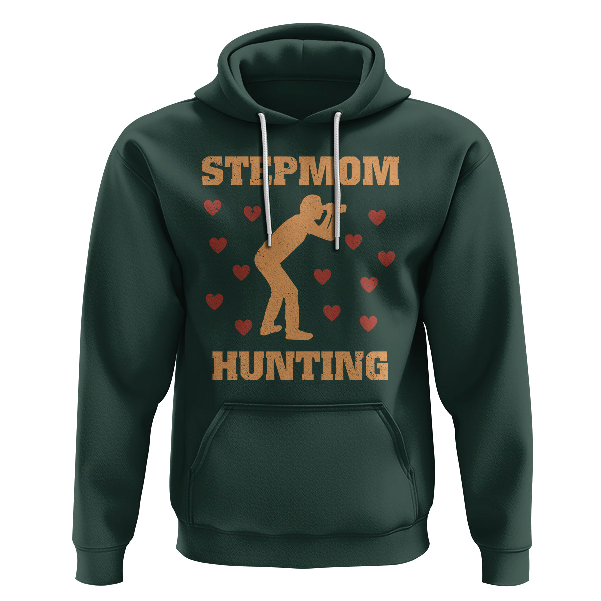 Stepmom Hunting Hoodie Funny Saying Dad Finding Bonus Mom - Wonder Print Shop
