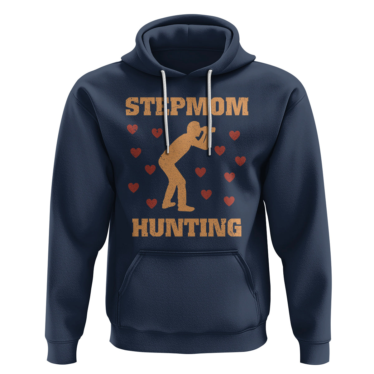 Stepmom Hunting Hoodie Funny Saying Dad Finding Bonus Mom - Wonder Print Shop