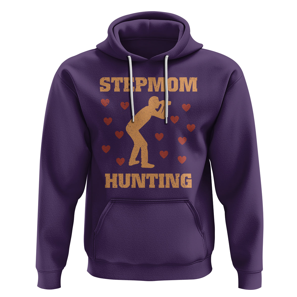 Stepmom Hunting Hoodie Funny Saying Dad Finding Bonus Mom - Wonder Print Shop