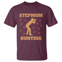 Stepmom Hunting T Shirt Funny Saying Dad Finding Bonus Mom - Wonder Print Shop