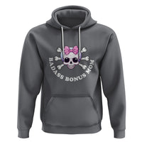 Funny Stepmom Hoodie Badass Bonus Mom - Wonder Print Shop