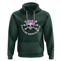 Funny Stepmom Hoodie Badass Bonus Mom - Wonder Print Shop