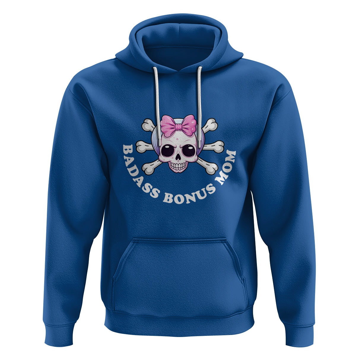 Funny Stepmom Hoodie Badass Bonus Mom - Wonder Print Shop