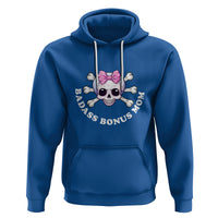 Funny Stepmom Hoodie Badass Bonus Mom - Wonder Print Shop