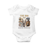 The Big Five South Africa Baby Onesie Elephant Lion Rhino Buffalo Leopard Animals Safari Wildlife