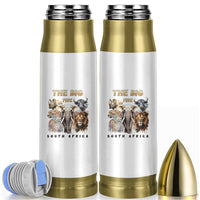 The Big Five South Africa Bullet Tumbler Elephant Lion Rhino Buffalo Leopard Animals Safari Wildlife