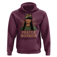 Black Prayer Warrior Hoodie Jesus God Christian Camo Girl