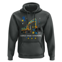 World Down Syndrome Awareness Day Bulldozer Hoodie