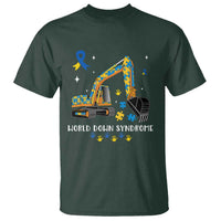World Down Syndrome Awareness Day Bulldozer T Shirt