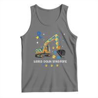 World Down Syndrome Awareness Day Bulldozer Tank Top