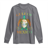 Gulf Of America Est 2025 Long Sleeve Shirt Funny Turtle Beach Vibe