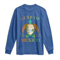 Gulf Of America Est 2025 Long Sleeve Shirt Funny Turtle Beach Vibe