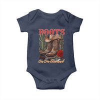 Boots On The Ground Baby Onesie Cowgirl Line Dance Western Cowboy