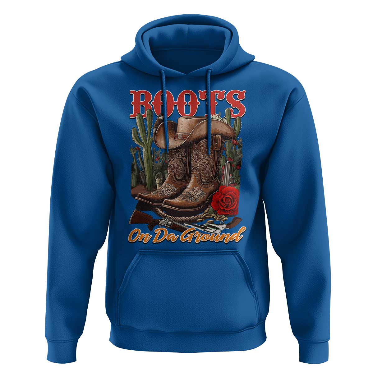 Boots On The Ground Hoodie Cowgirl Line Dance Western Cowboy