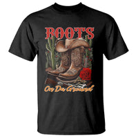 Boots On The Ground T Shirt Cowgirl Line Dance Western Cowboy