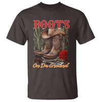 Boots On The Ground T Shirt Cowgirl Line Dance Western Cowboy