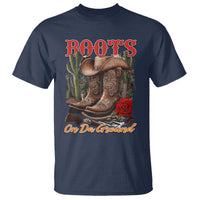 Boots On The Ground T Shirt Cowgirl Line Dance Western Cowboy