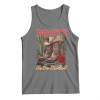 Boots On The Ground Tank Top Cowgirl Line Dance Western Cowboy